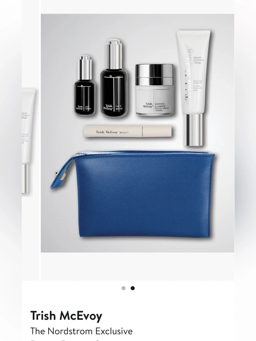 Trish McEvoy Zip Cosmetic Pouch